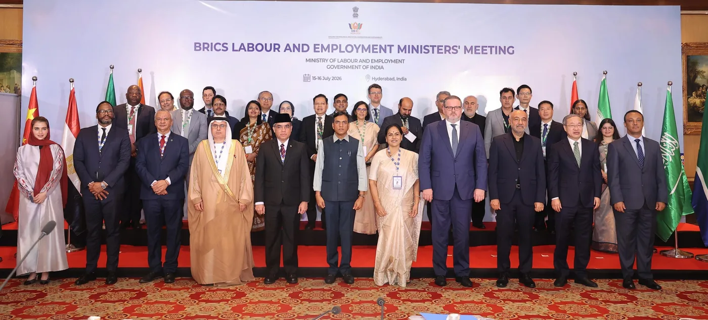 Ministři práce a zaměstnanosti BRICS, Hajdarábád, 15.–16. července 2026