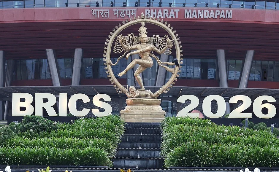 Kongresové centrum Bharat Mandapam, dějiště 18. summitu BRICS. Foto: Kremlin.ru, CC BY 4.0